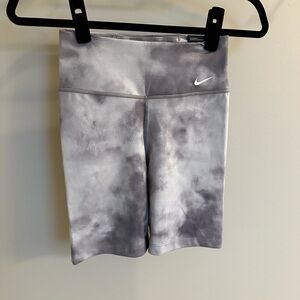 Nike Dri-FIT Gray Tie-Dye Shorts